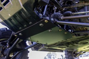 Honda Pioneer 1000-5 Forest Frame Stiffener - Rough Country - Heavy-Duty, Powder-Coated - '22-'24